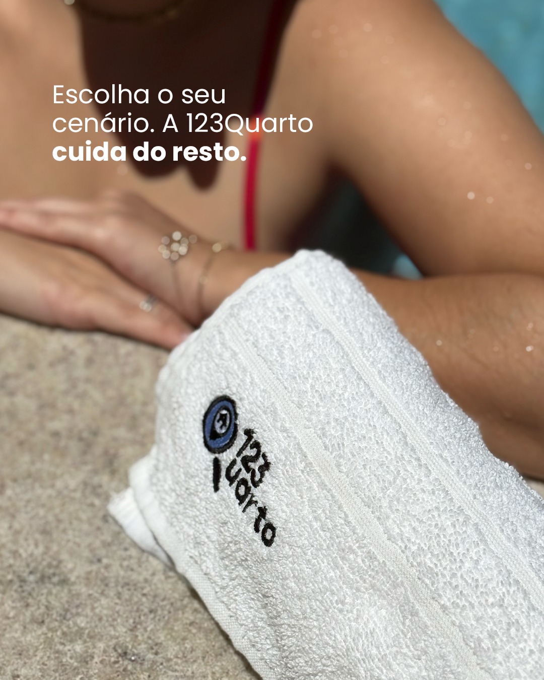Resort com piscina