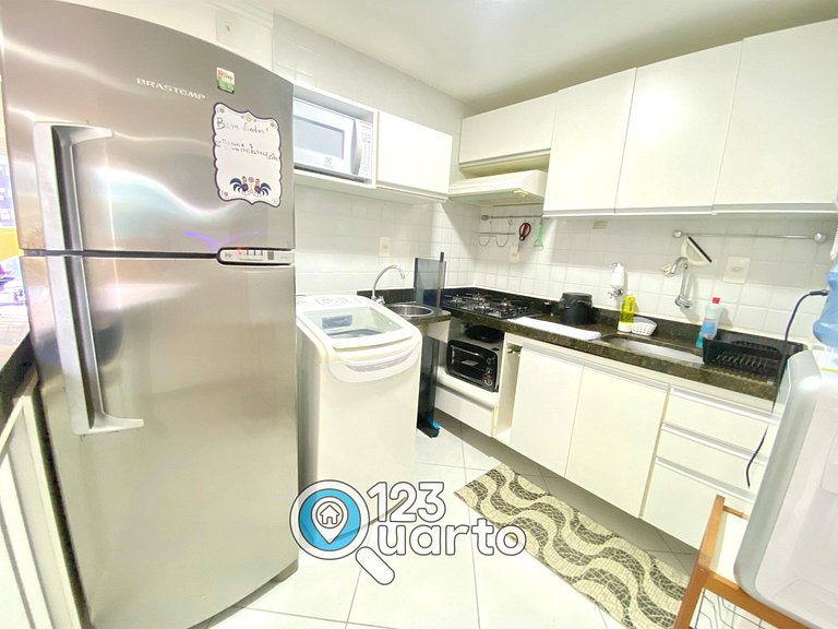 Apartamento ao Lado do Bar do Cuscuz #MF408