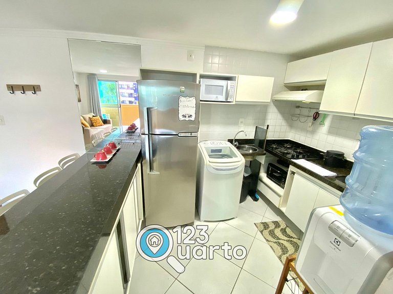 Apartamento ao Lado do Bar do Cuscuz #MF408