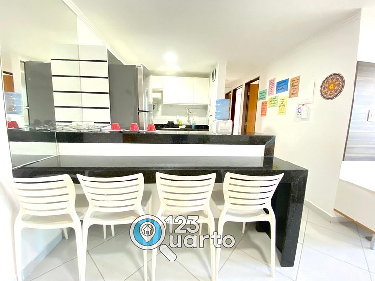Apartamento ao Lado do Bar do Cuscuz #MF408
