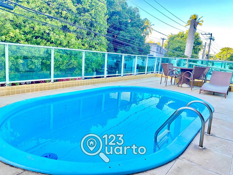 Apartamento ao Lado do Bar do Cuscuz #MF408