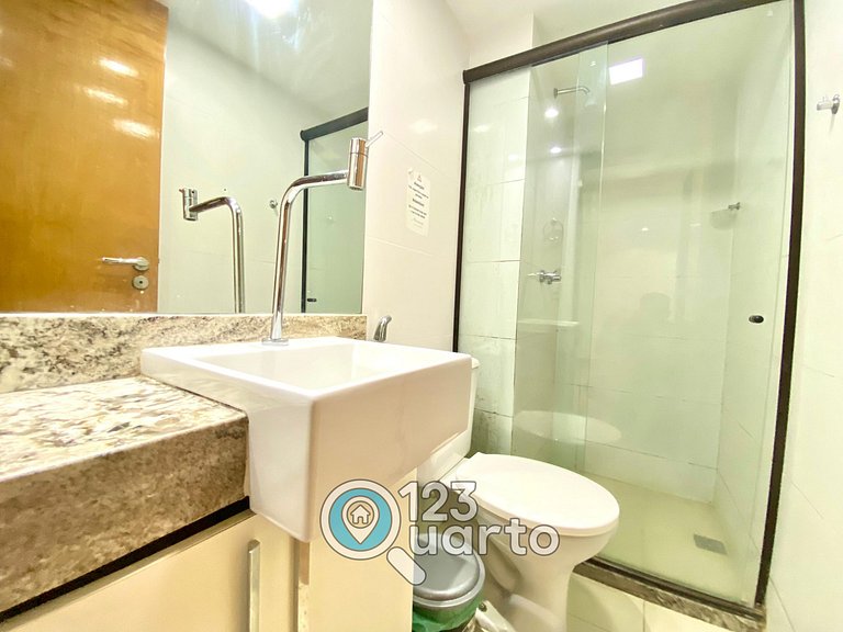 Gold Flat Cabo Branco By123Quarto| Confort#GFCB122