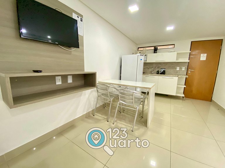 Gold Flat Cabo Branco By123Quarto| Confort#GFCB122