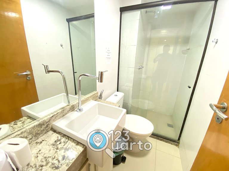 Gold Flat Cabo Branco By123Quarto| Confort#GFCB122