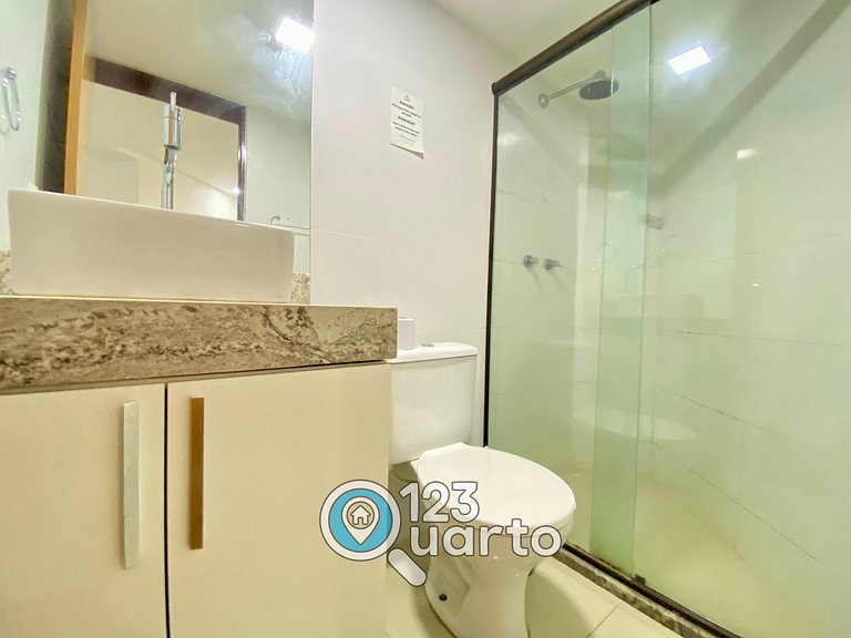 Gold Flat Cabo Branco | Vista Piscina #GFCB123