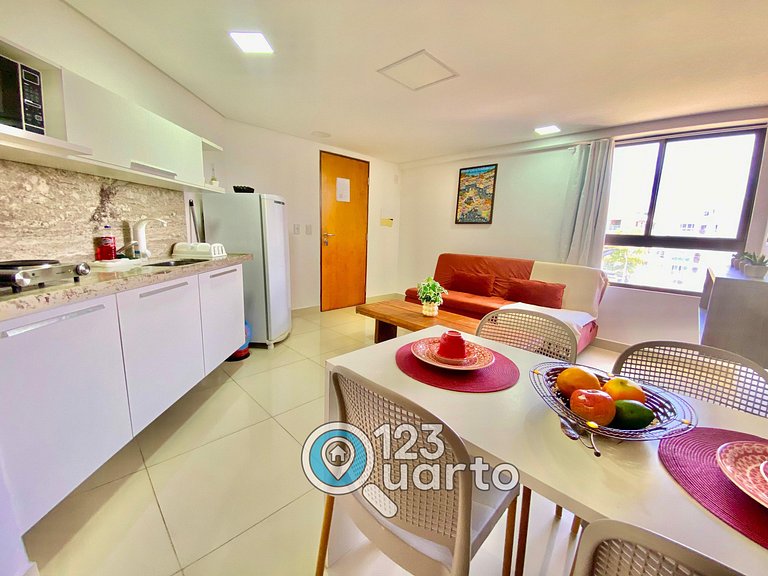 Gold Flat Cabo Branco | Apto 2 Quartos #GFCB327
