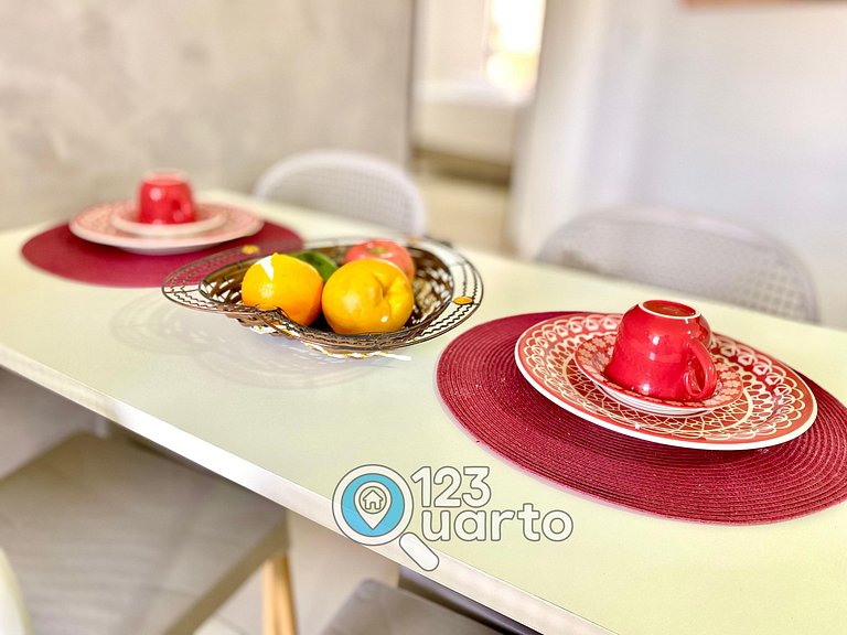 Gold Flat Cabo Branco | Apto 2 Quartos #GFCB327