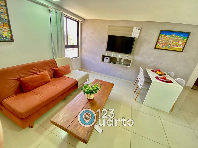 Gold Flat Cabo Branco | Apto 2 Quartos #GFCB327