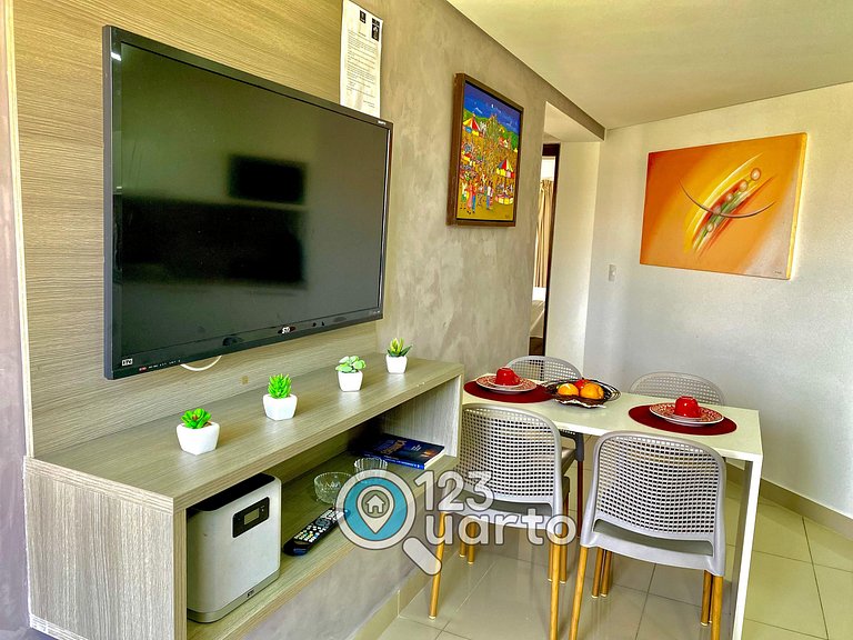 Gold Flat Cabo Branco | Apto 2 Quartos #GFCB327
