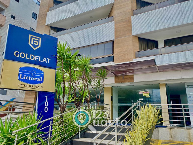 Gold Flat Cabo Branco | Apto 2 Quartos #GFCB327