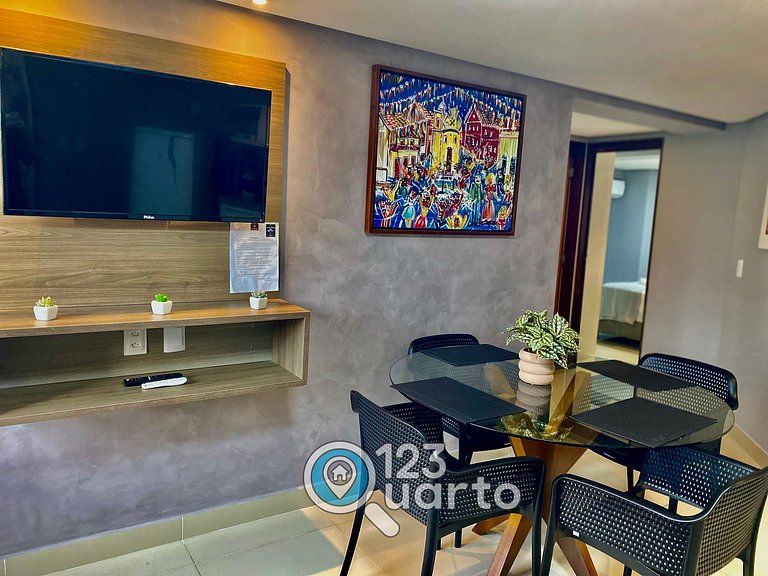 Gold Flat Cabo Branco | Apto 2 Quartos #GFCB127