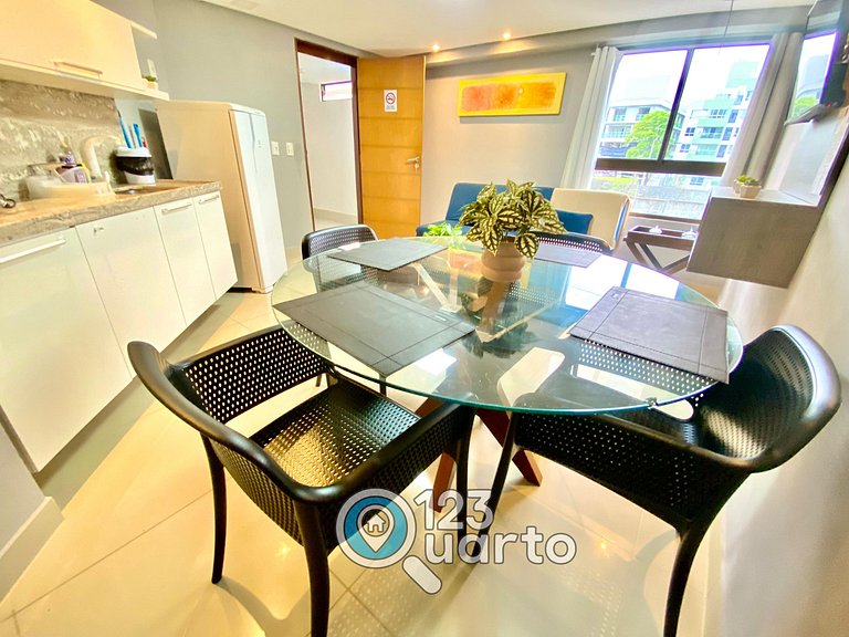 Gold Flat Cabo Branco | Apto 2 Quartos #GFCB127