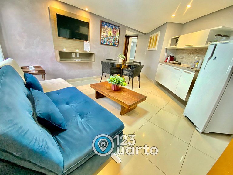Gold Flat Cabo Branco | Apto 2 Quartos #GFCB127