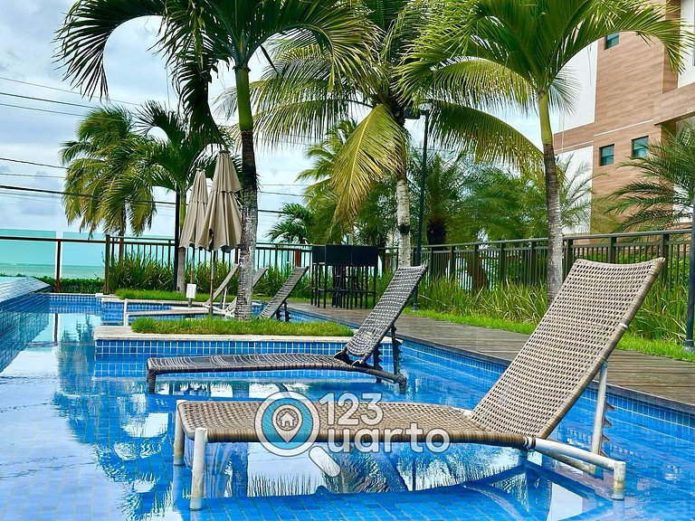 Exclusive Cabo Branco | Apto 2 Quartos#LPM203B