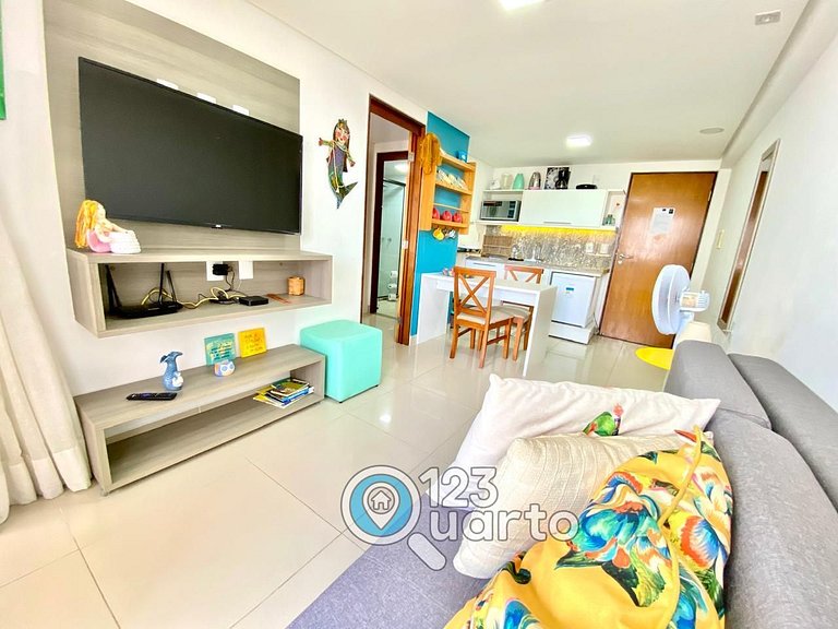 Apartamento Luxo - Gold Flat by 123Quarto #GFCB419