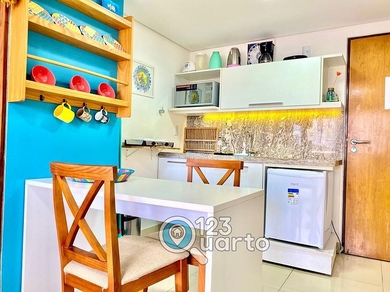 Apartamento Luxo - Gold Flat by 123Quarto
