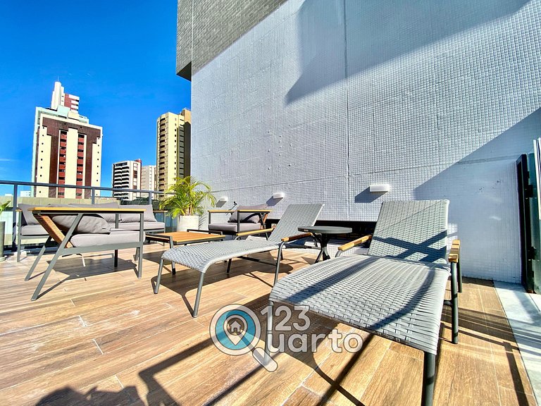 Apartamento Luxuoso Melhor de João Pessoa #SPL604