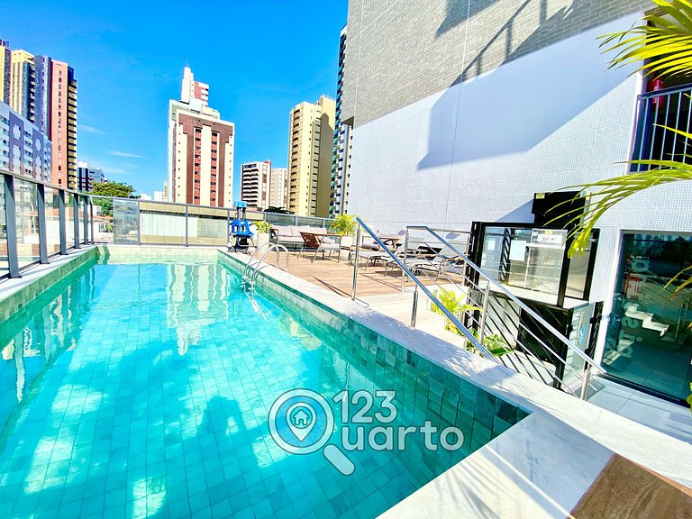Apartamento Luxuoso Melhor de João Pessoa #SPL604