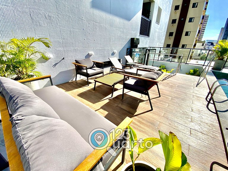 Apartamento Luxuoso Melhor de João Pessoa-PB