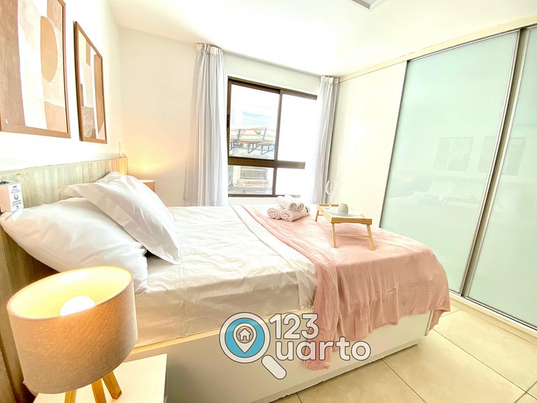Comfort Cabo Branco | Apto 2 Quartos #LPM207B