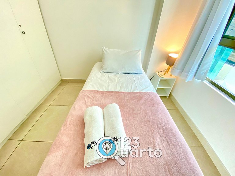 Comfort Cabo Branco | Apto 2 Quartos #LPM207B