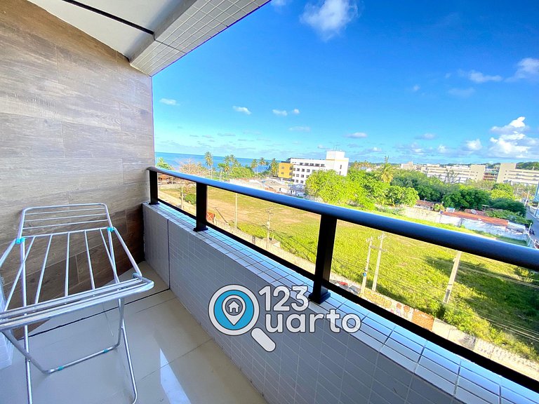 Apartamento Com Varanda Luxo | Cabo Branco