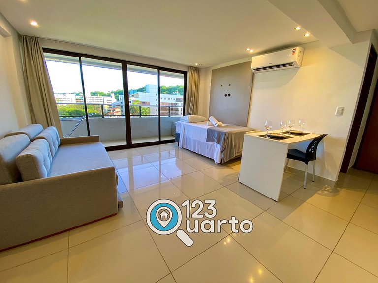 Apartamento Varanda Luxo | Cabo Branco #GFCB509