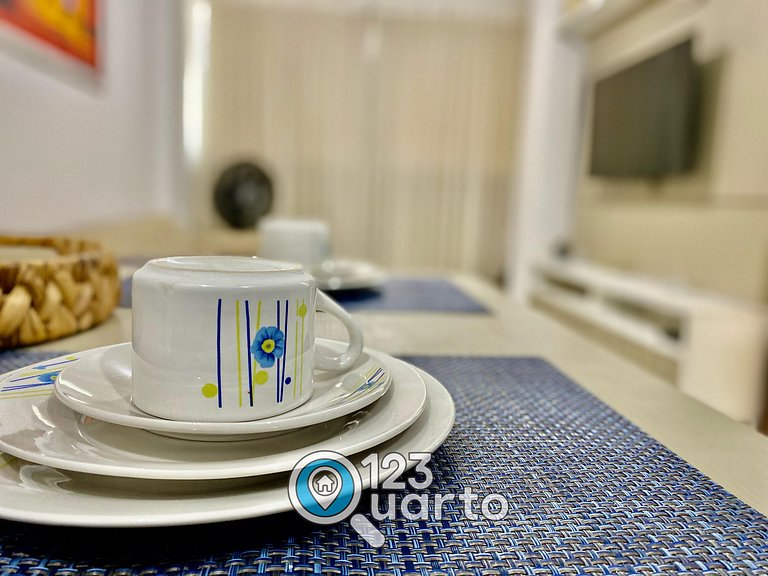 Flat Confort - Ao lado do Shopping Manaíra #MJ105