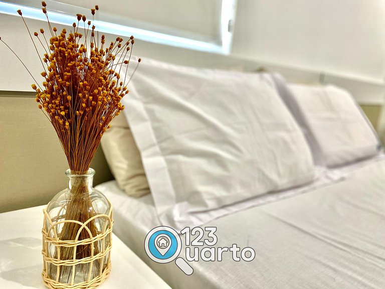 Flat Confort - Ao lado do Shopping Manaíra #MJ105