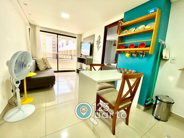 Apartamento Luxo - Gold Flat by 123Quarto