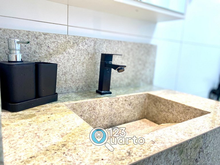 Mahalo Flat Cabo Branco | Conforto - 123Quarto