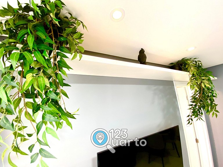 Mahalo Flat Cabo Branco | Conforto - 123Quarto