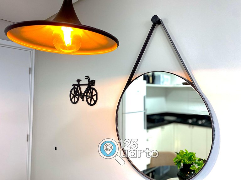 Mahalo Flat Cabo Branco | Conforto - 123Quarto