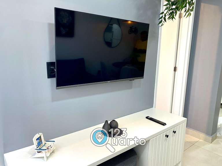 Mahalo Flat Cabo Branco | Conforto - 123Quarto