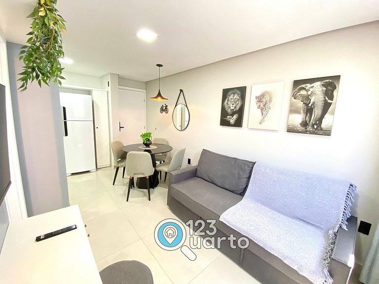 Mahalo Flat Cabo Branco | Conforto - 123Quarto