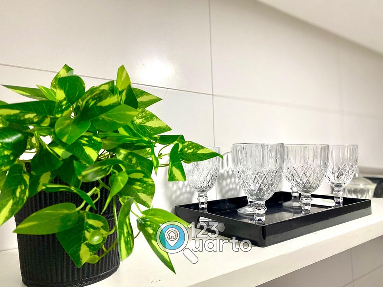 Mahalo Flat Cabo Branco | Conforto - 123Quarto