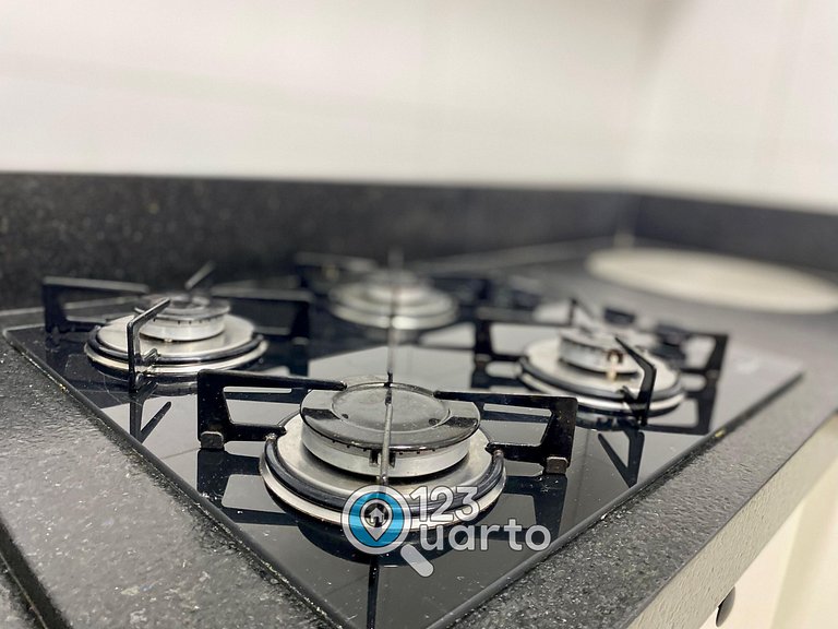 Mahalo Flat Cabo Branco | Conforto - 123Quarto