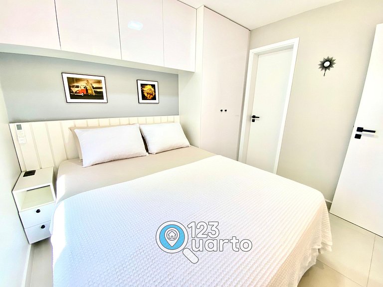 Mahalo Flat Cabo Branco | Conforto - 123Quarto