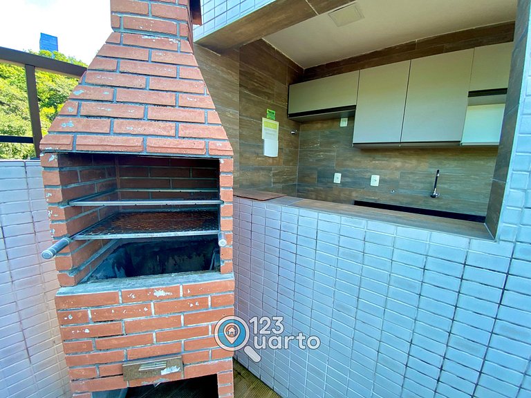 Flat Confortável em Cabo Branco #RA304