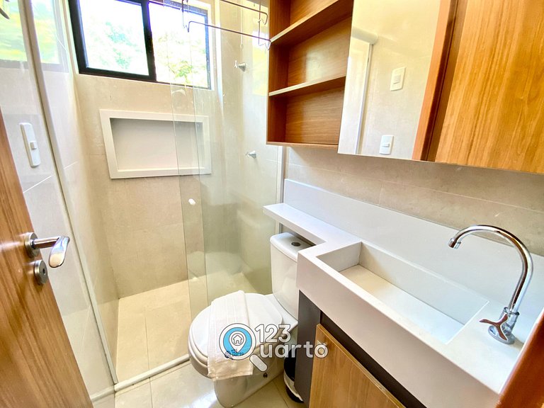 Flat Confortável em Cabo Branco #RA304