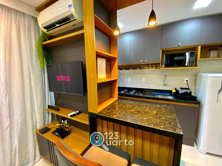 Flat Confortável em Cabo Branco