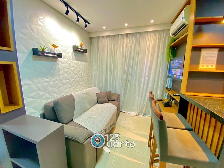 Flat Confortável em Cabo Branco