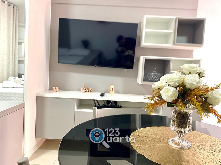 Flat em Tambaú com Wi-Fi e Netflix – Conforto