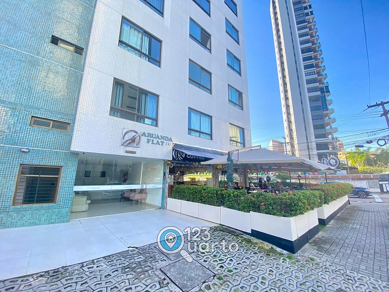 Flat em Tambaú com Wi-Fi e Netflix – Conforto