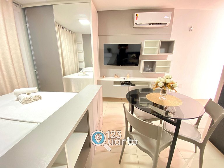 Flat em Tambaú com Wi-Fi e Netflix – Conforto