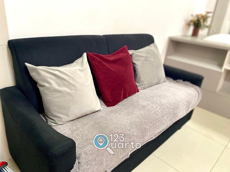 Flat em Tambaú com Wi-Fi e Netflix – Conforto