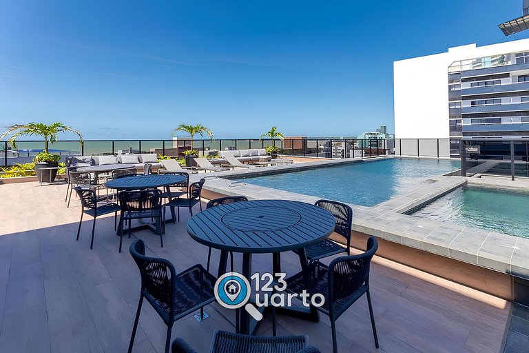 Apartamento Way Tambaú - LUXO