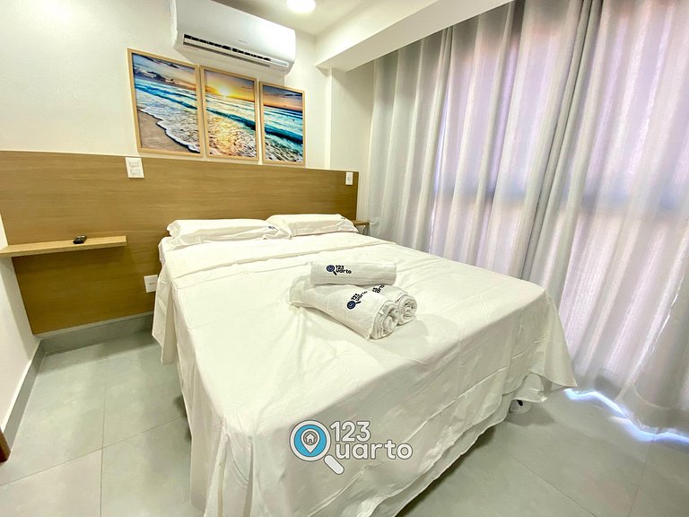 Apartamento By 123Quarto | Beira Mar, Pé na Areia XR207