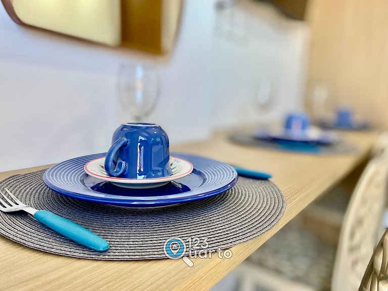 Apartamento By 123Quarto | Beira Mar, Pé na Areia XR207