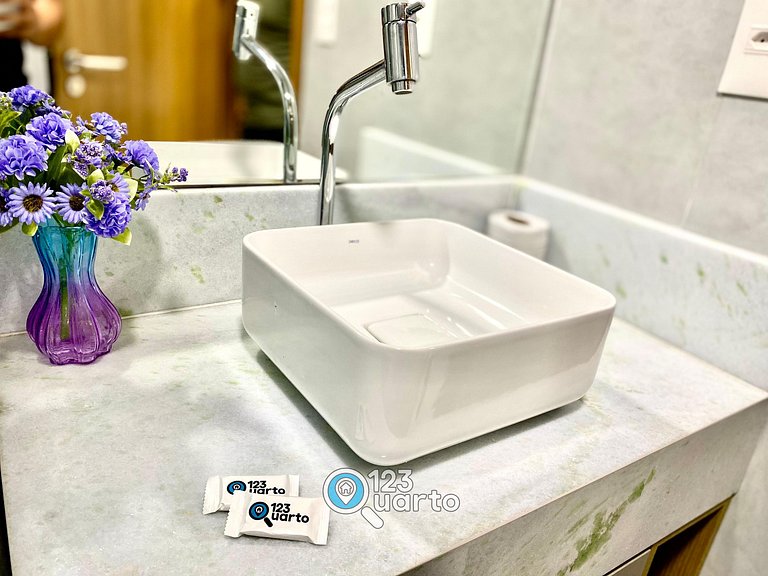 Apartamento By 123Quarto | Beira Mar, Pé na Areia XR207